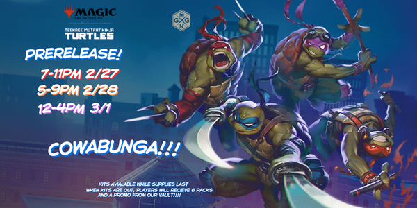 Prerelease! Turtles (600 X 300 Px)