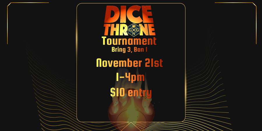 Dice Throne Tournament Poster (website) (900 X 450 Px)